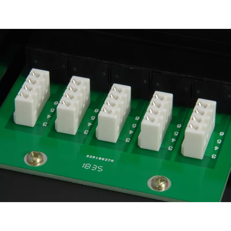 Equip Panel de conexiones Cat.3 RJ45 ISDN de 25 puertos, Negro