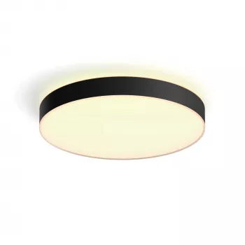 Lámpara de techo inteligente Philips Hue White ambience Enrave extra large negro