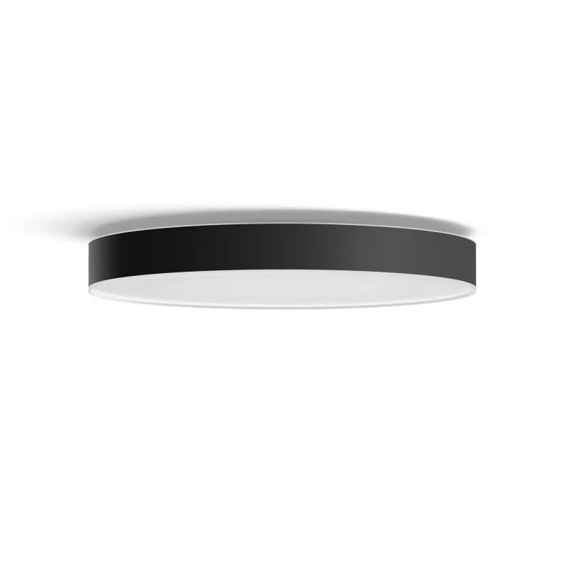 Lámpara de techo inteligente Philips Hue White ambience Enrave extra large negro