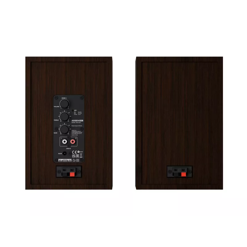 Altavoz Genesis NGS-2344 con cable e inalámbrico 2.0, 20 W, Marrón