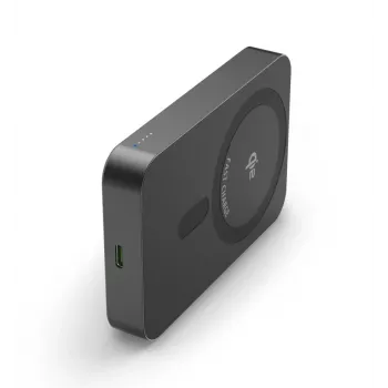 Batería externa Hama 00201752 10000 mAh carga inalámbrica Antracita