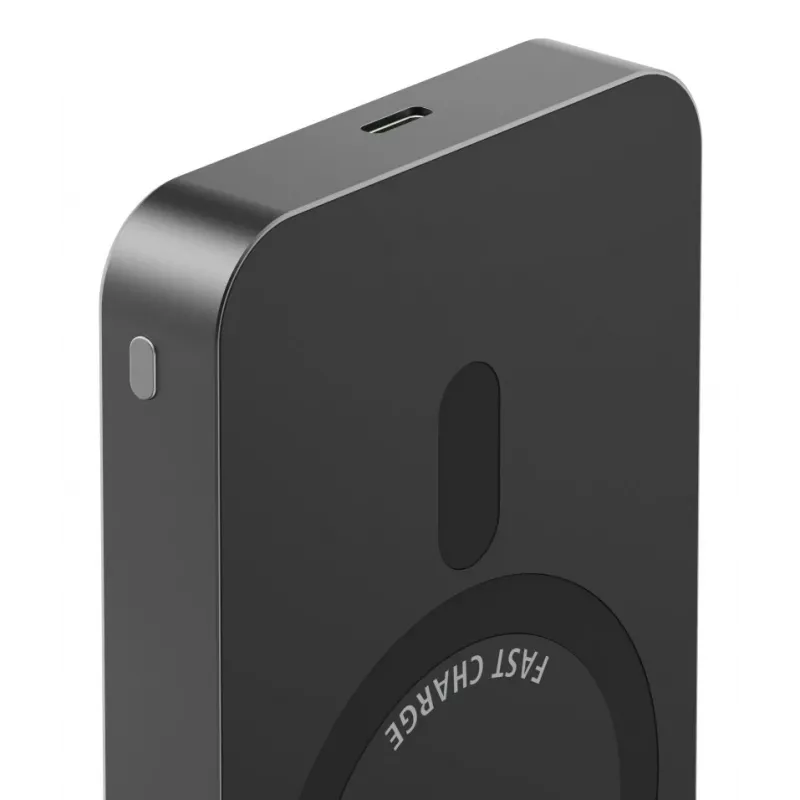 Batería externa Hama 00201752 10000 mAh carga inalámbrica Antracita