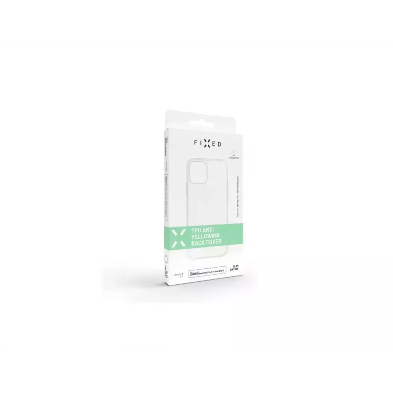 Funda trasera FIXED para Xiaomi Redmi Note 13 Pro 5G / POCO X6 5G — delgada AntiUV TPU Transparente