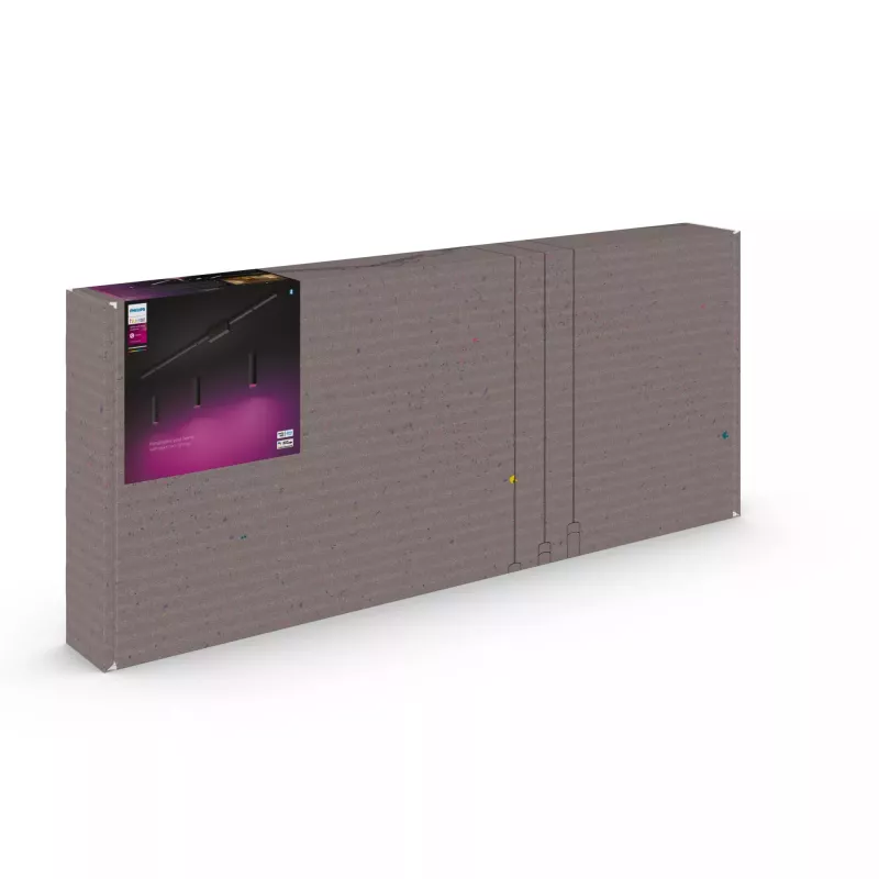 Philips Hue White and colour ambience Perifo set de techo recto (3 lámparas colgantes)