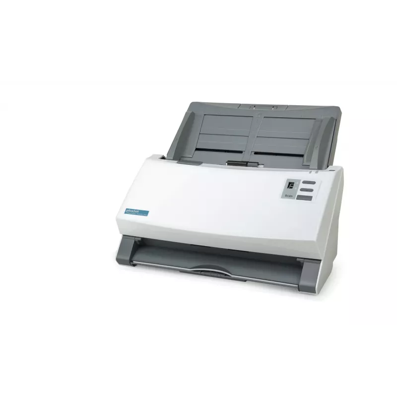 Escáner ADF Plustek SmartOffice PS456U Plus 600 x 600 DPI A4 Gris, Blanco