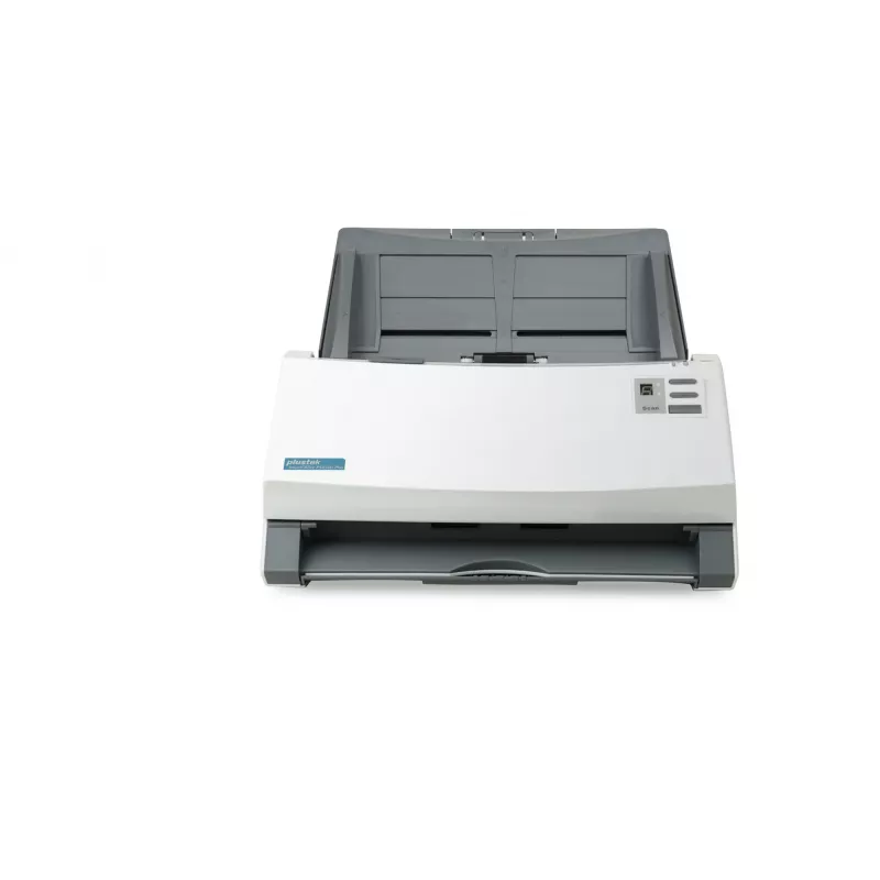Escáner ADF Plustek SmartOffice PS456U Plus 600 x 600 DPI A4 Gris, Blanco