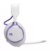 Auriculares JBL Quantum 650 — Bluetooth inalámbricos, USB-C, circumaurales, diadema, blanco, 20–20000 Hz
