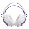 Auriculares JBL Quantum 650 — Bluetooth inalámbricos, USB-C, circumaurales, diadema, blanco, 20–20000 Hz