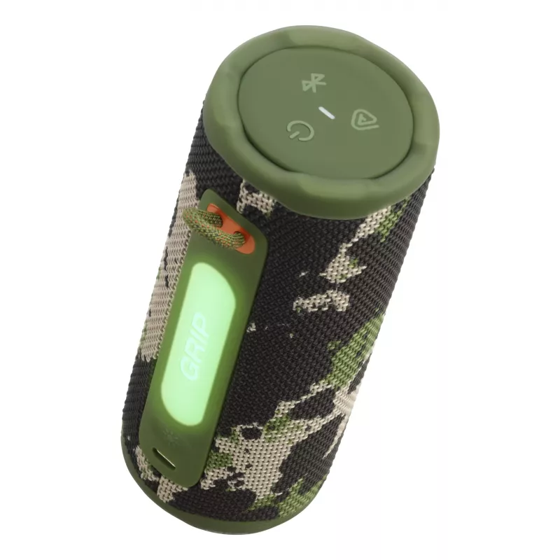 Altavoz portátil mono JBL Grip Mono Camouflage — 16 W, Bluetooth, 70–20.000 Hz