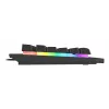 Teclado gaming GENESIS Rhod 500 RGB USB QWERTY Portugués Negro, Plata