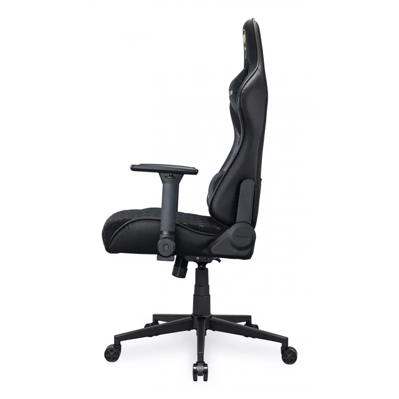 Silla gaming universal COUGAR Gaming Armor One V2 Gold F Tapizada asiento acolchado Negro Oro