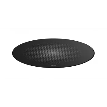 Trust Mika Negro Alfombrilla redonda 117 cm
