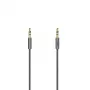 Cable de audio Hama Elite 0,75 m conector macho 3,5 mm conector macho cobre dorado