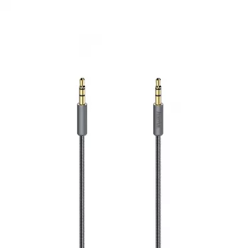 Cable de audio Hama Elite 0,75 m conector macho 3,5 mm conector macho cobre dorado