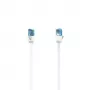 Cable de red Hama 00200686 blanco 10 m Cat6a U/UTP (UTP)