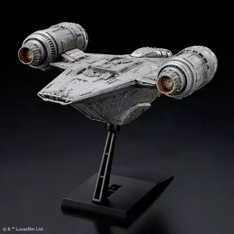 Maqueta de plástico REVELL Razor Crest escala 1/144 — kit Star Wars Bandai, maqueta de plástico
