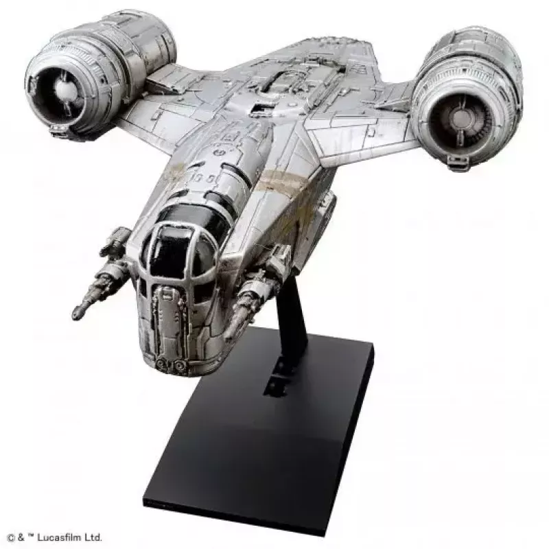Maqueta de plástico REVELL Razor Crest escala 1/144 — kit Star Wars Bandai, maqueta de plástico