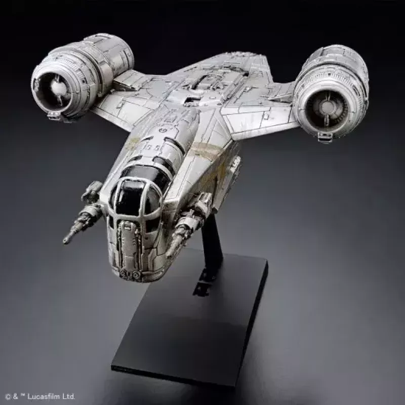 Maqueta de plástico REVELL Razor Crest escala 1/144 — kit Star Wars Bandai, maqueta de plástico