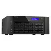 NAS Torre QNAP TS-h1290FX — EPYC 7302P 3,0 GHz, 128 GB DDR4, 12 bahías, QuTS hero, negro