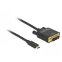 Adaptador USB-C a DVI DeLOCK 3m 85322