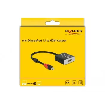 Adaptador activo Mini DisplayPort 1.4 a HDMI DeLOCK 65302