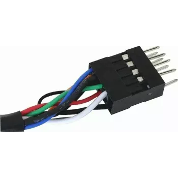Cable FireWire DeLOCK 82379 0,016 m Negro macho/macho