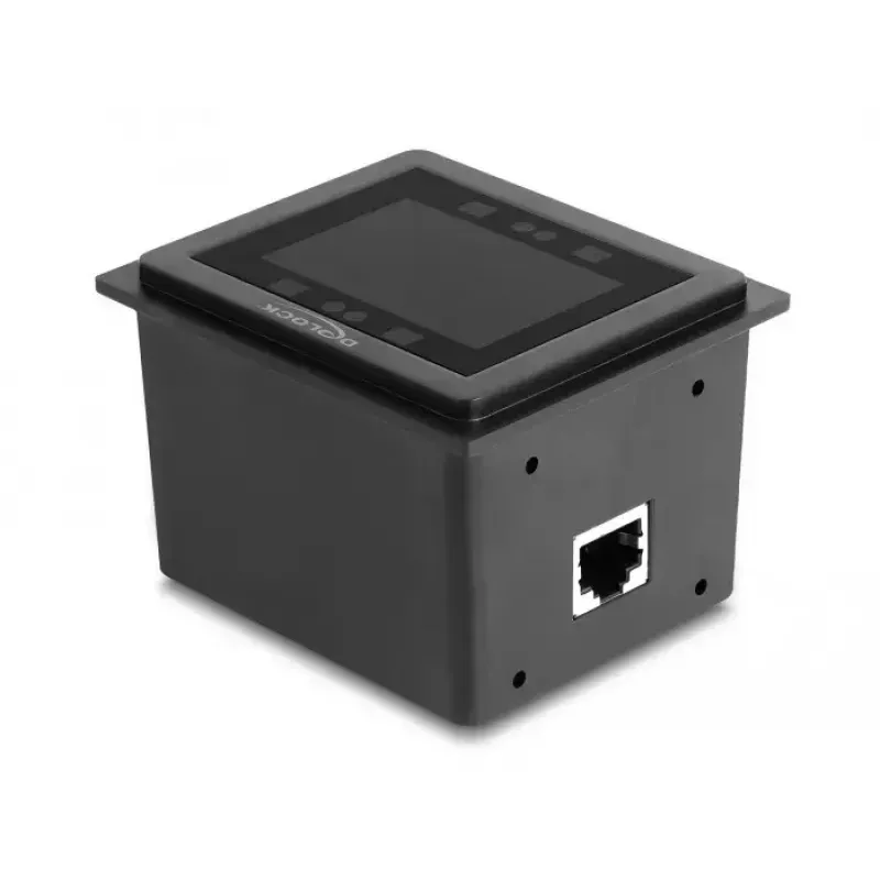 Lector de códigos de barras USB DeLOCK 1D y 2D con cable para montaje fijo