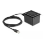 Lector de códigos de barras USB DeLOCK 1D y 2D con cable para montaje fijo