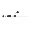 Conector de cable RJ-45/RJ-45 DeLOCK 86700 negro naranja
