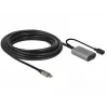 Cable USB DeLOCK 85391 USB 3.2 Gen 1 5 m USB-A USB-C negro gris