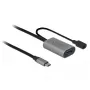 Cable USB DeLOCK 85391 USB 3.2 Gen 1 5 m USB-A USB-C negro gris