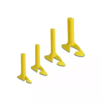 Herramienta de inserción para set de funda de cables DeLOCK, 4 piezas, amarillo, plástico