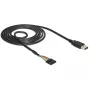 Cable USB DeLOCK 1,8 m USB2.0-A/TTL 6 pines negro