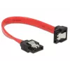Cable SATA DeLOCK 83976 0,1 m 7 pines negro rojo