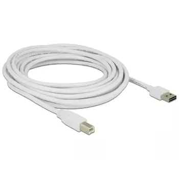 Cable USB DeLOCK 5m USB2.0-A/USB2.0-B