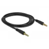 Cable de audio DeLOCK 85697 2m 3.5mm negro