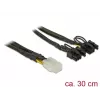 Cable de alimentación interno DeLOCK 85455 0,3 m