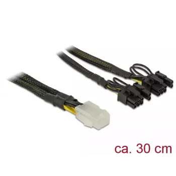 Cable de alimentación interno DeLOCK 85455 0,3 m