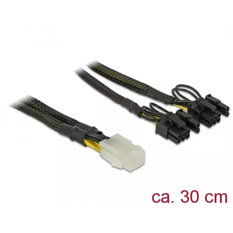 Cable de alimentación interno DeLOCK 85455 0,3 m