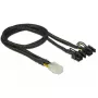Cable de alimentación interno DeLOCK 85455 0,3 m