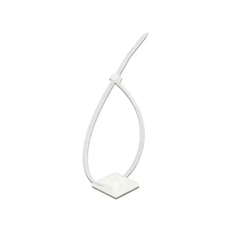 Montaje para bridas DeLOCK 18834 blanco nailon 10 unidades