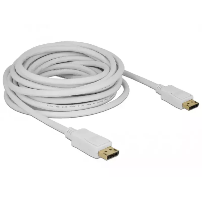 Cable DisplayPort DeLOCK 84861 7 m blanco