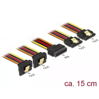 Cable de alimentación interno DeLOCK 60150 0,15 m
