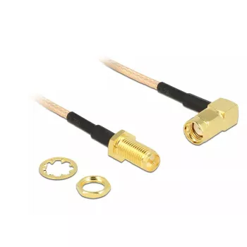 Cable coaxial DeLOCK 0,16 m 2x RP-SMA