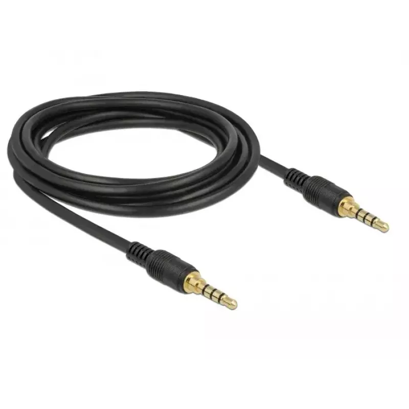 DeLOCK 85601 Cable de audio 3 m 3,5 mm negro