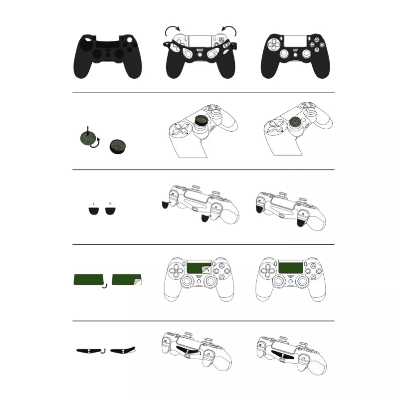 Hama Soccer, PlayStation 4, negro, verde