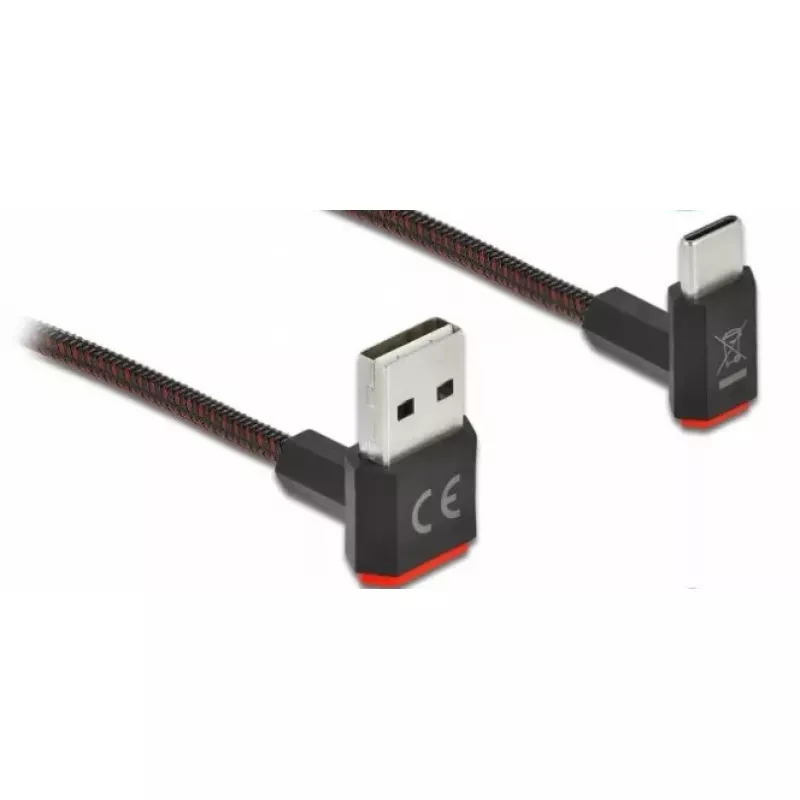 Cable USB 2.0 DeLOCK EASY-USB 85278 USB-A a USB-C conector macho 2 m negro