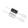 Sujetacables DeLOCK 18404 autocierre autoadhesivo 3 uds. negro blanco