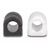 Sujetacables DeLOCK 18404 autocierre autoadhesivo 3 uds. negro blanco