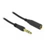 Cable de extensión jack estéreo DeLOCK 86767 6,35 mm 5 m negro